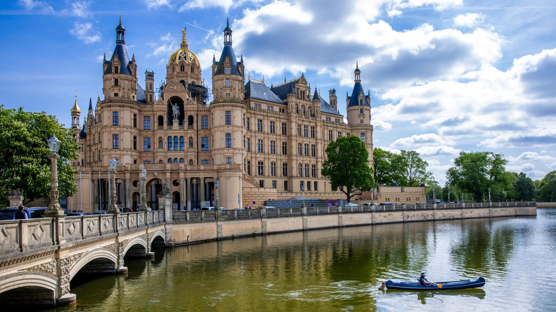 Schloss in Schwerin, Sitz des Landtags | dpa