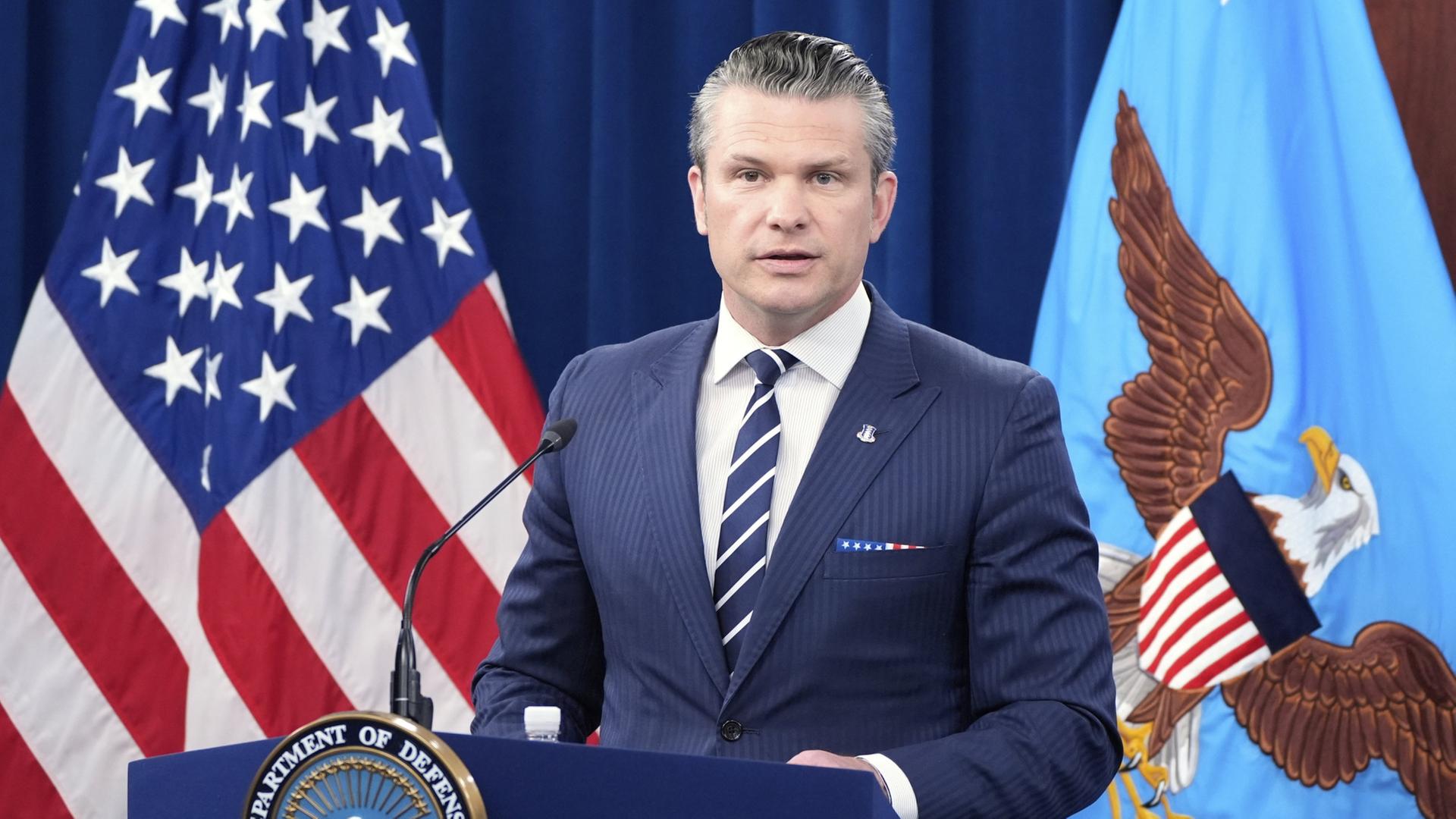 US-Verteidigungminister Hegseth | AP