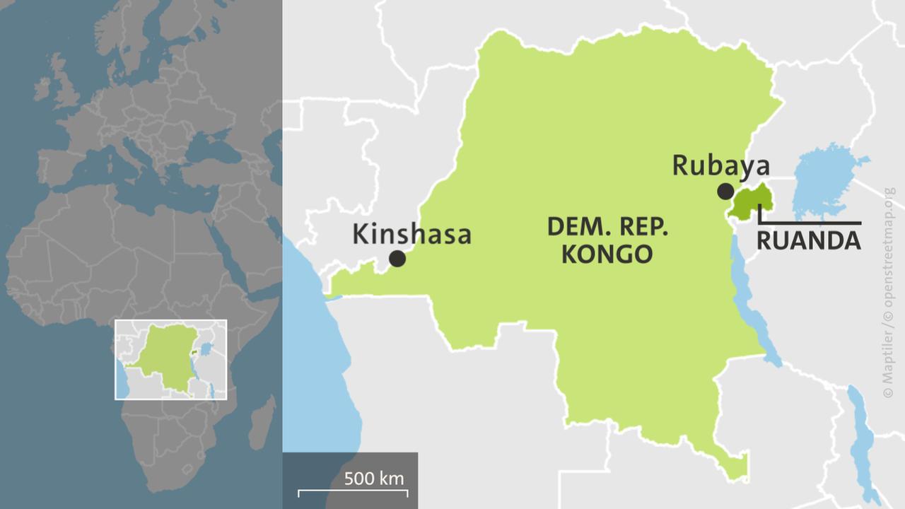 Zahlreiche Todesopfer nach Einsturz in Coltan-Mine im Ostkongo