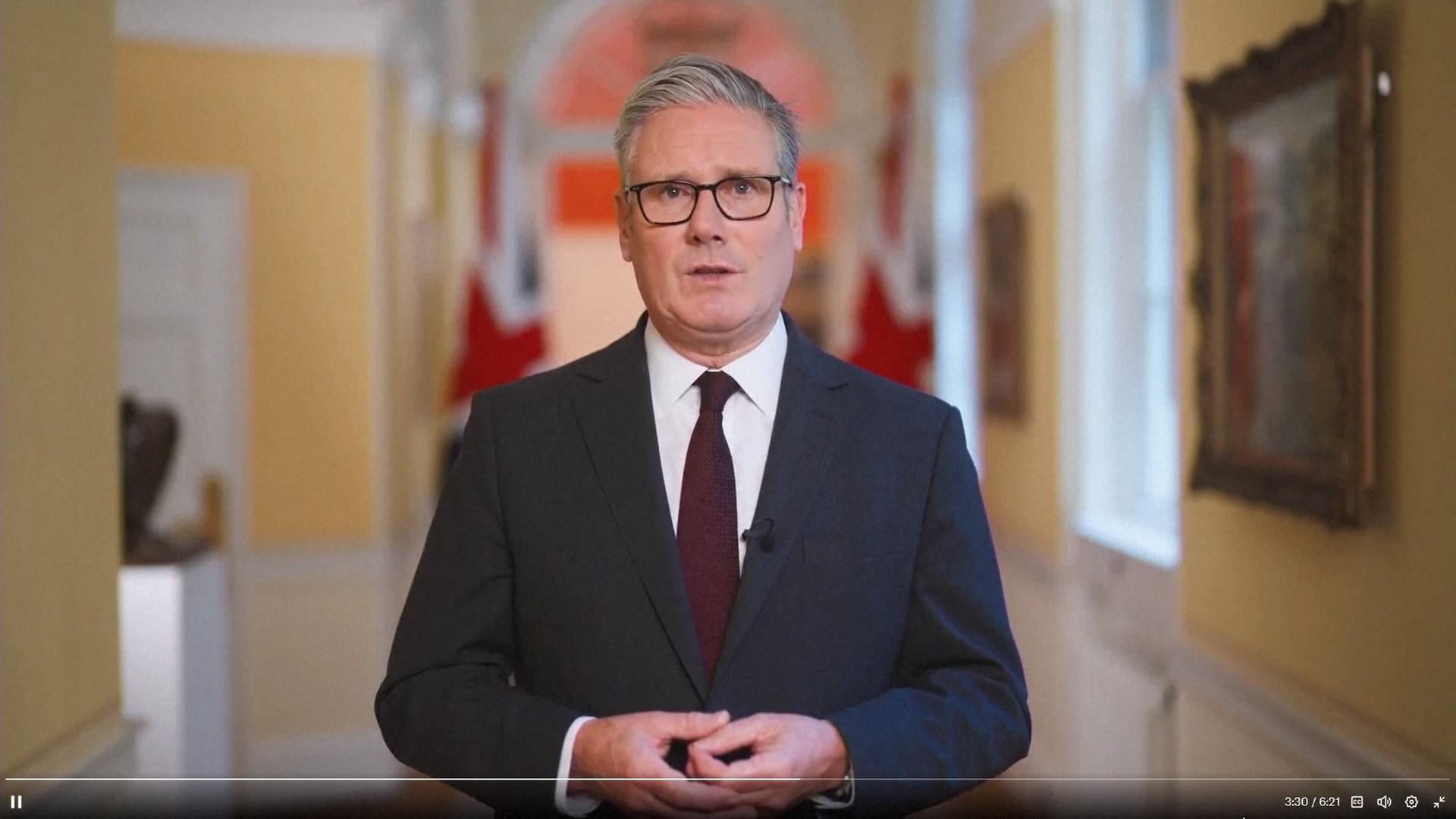 Der britische Premier verkündet die formelle Anerkennung des Staats Palästina. | EBU