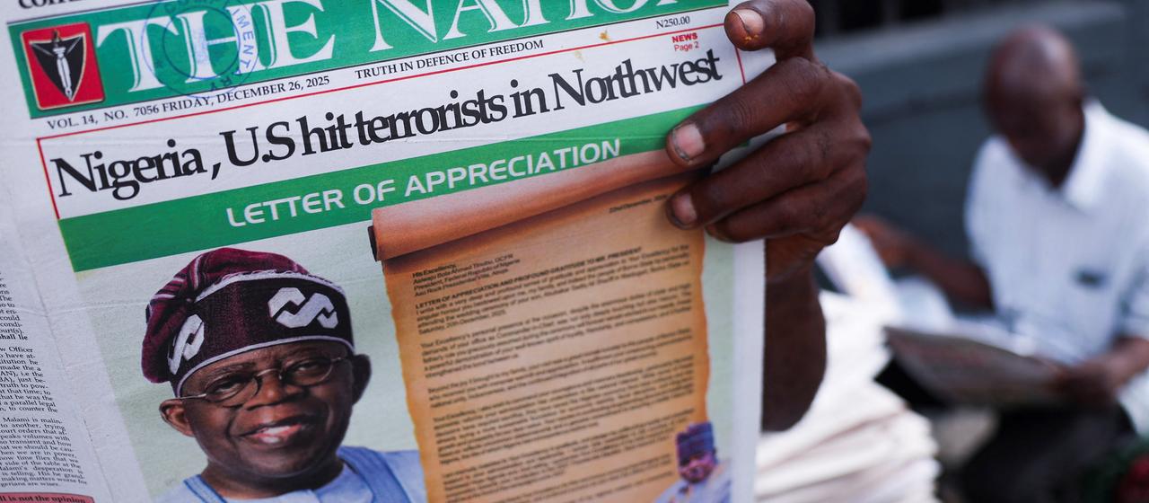 Die Zeitung The Nation berichtet über die Angriffe auf den IS