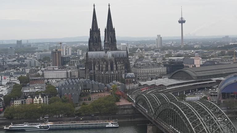 Blick auf den Kölner Dom