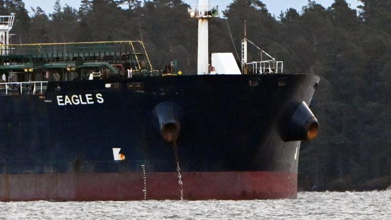 Der Öltanker "Eagle S" in der Ostsee 