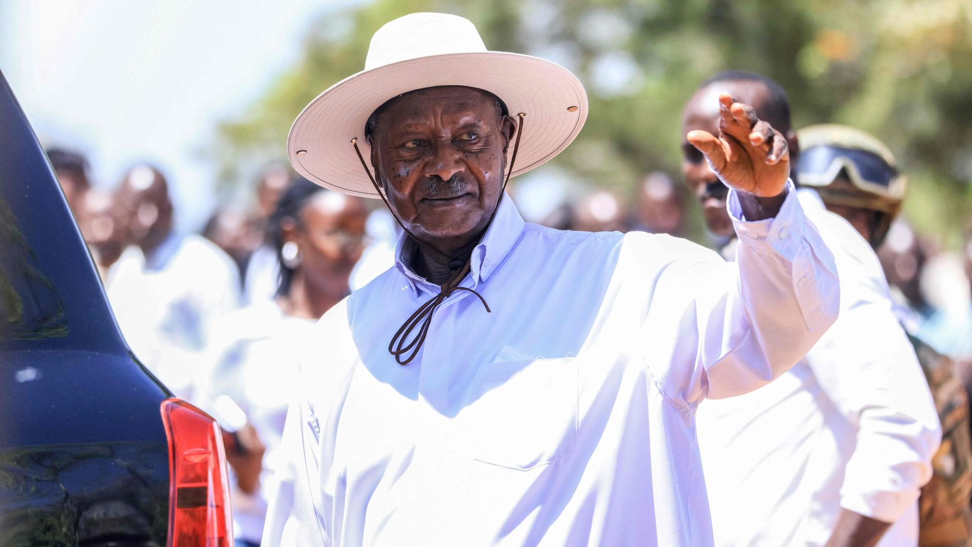 Präsident Museveni gewinnt Wahl in Uganda