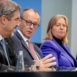 Markus Söder, Friedrich Merz, Bärbel Bas und Lars Klingbeil.