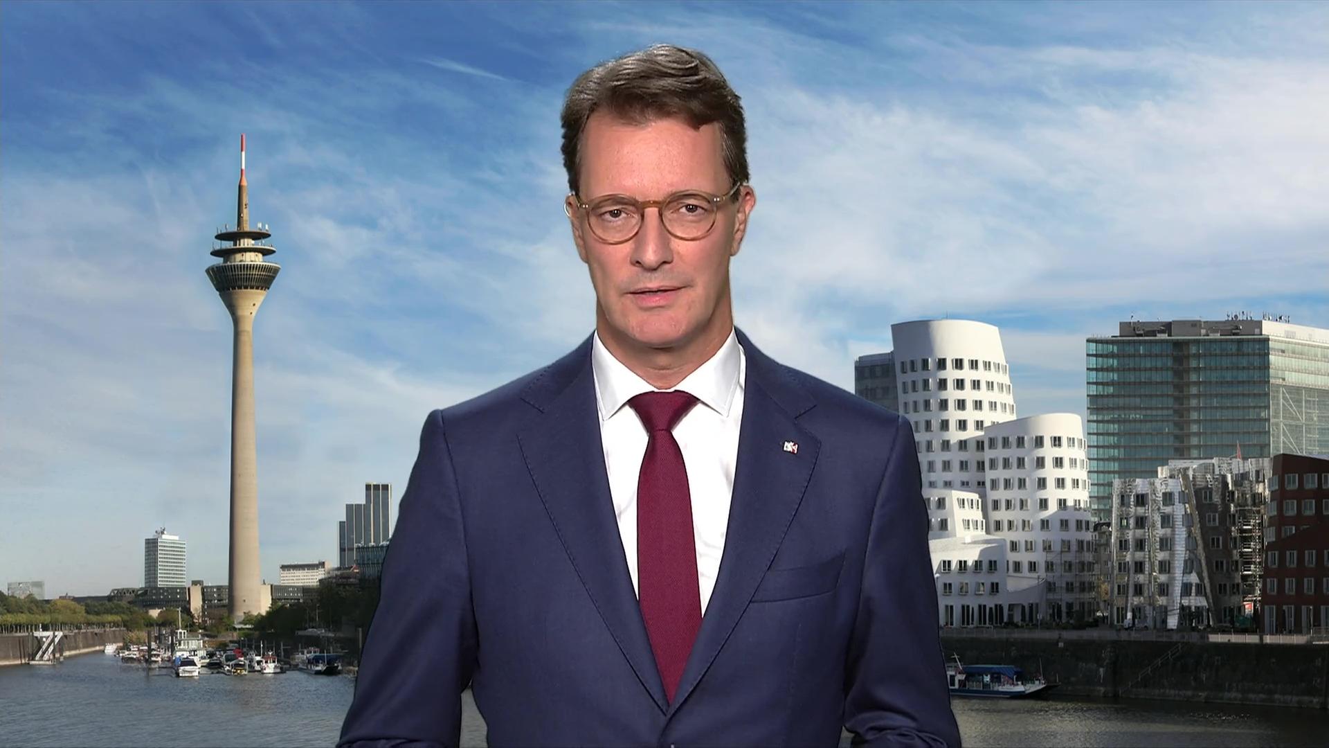 Wüst zufrieden mit CDU-Ergebnis in NRW - AfD bereite Sorgen