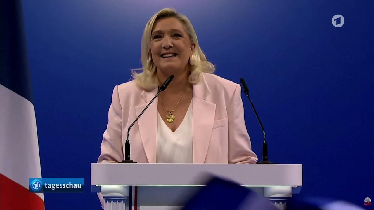 Le Pen startet Wahlkampf beim RN-Parteitag in Frankreich