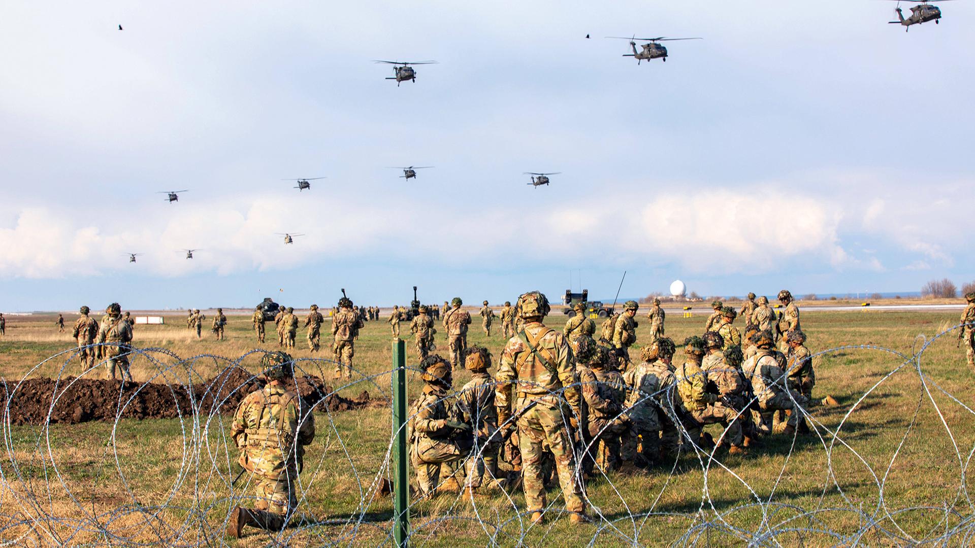 USA reduzieren Truppenstärke an der NATO-Ostflanke in Rumänien