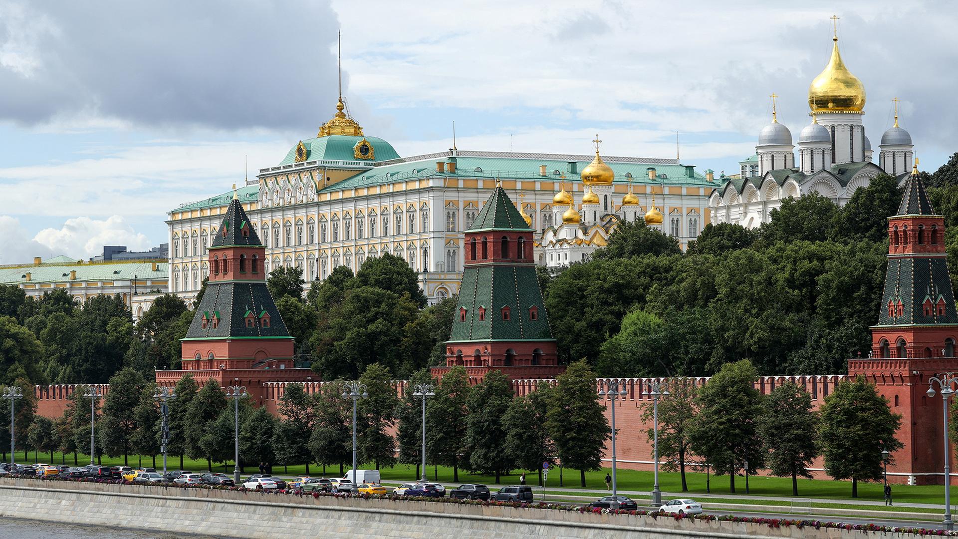 Blick auf den Kreml in Moskau. | REUTERS