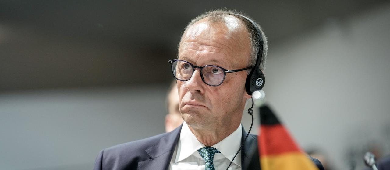 Bundeskanzler Friedrich Merz (CDU) nimmt an der Weltklimakonferenz COP30 im brasilianischen Belém teil.