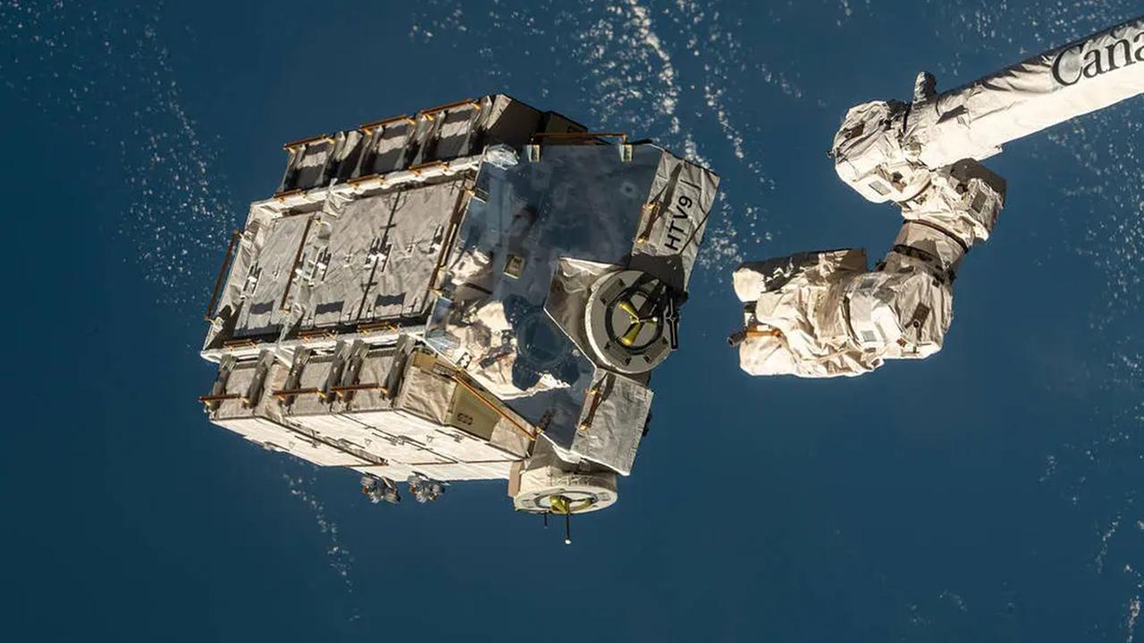 Batterieblock der ISS: "Wird nicht als kompaktes Einzelteil auf Gebiet fallen"