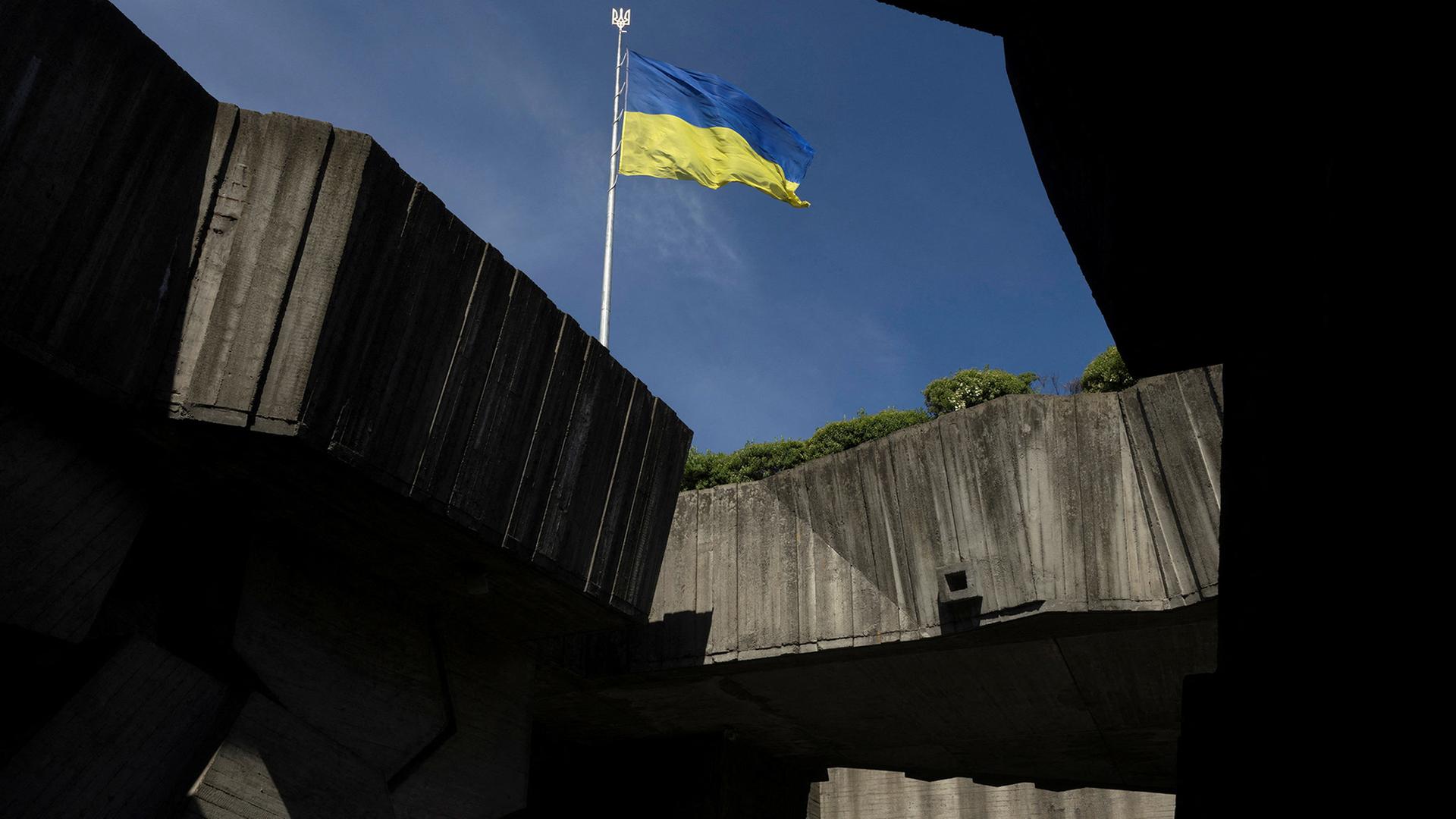 Flagge der Ukraine | REUTERS