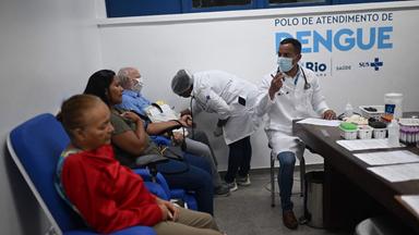 Versorgung von Patienten in einem Krankenhaus in Rio de Janeiro