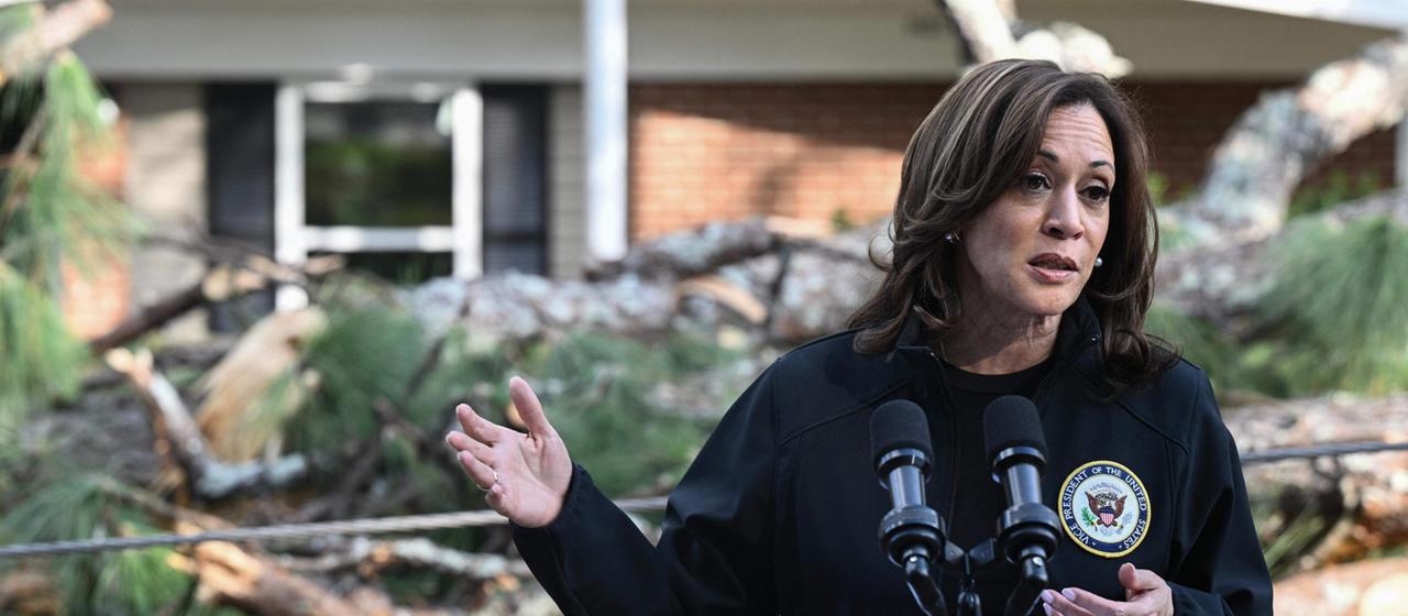 Kamala Harris in Augusta, Georgia