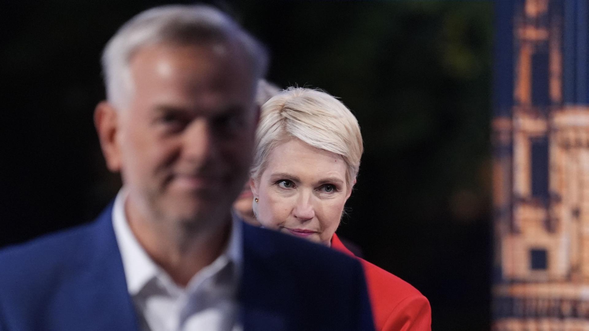 Holm und Schwesig | AFP