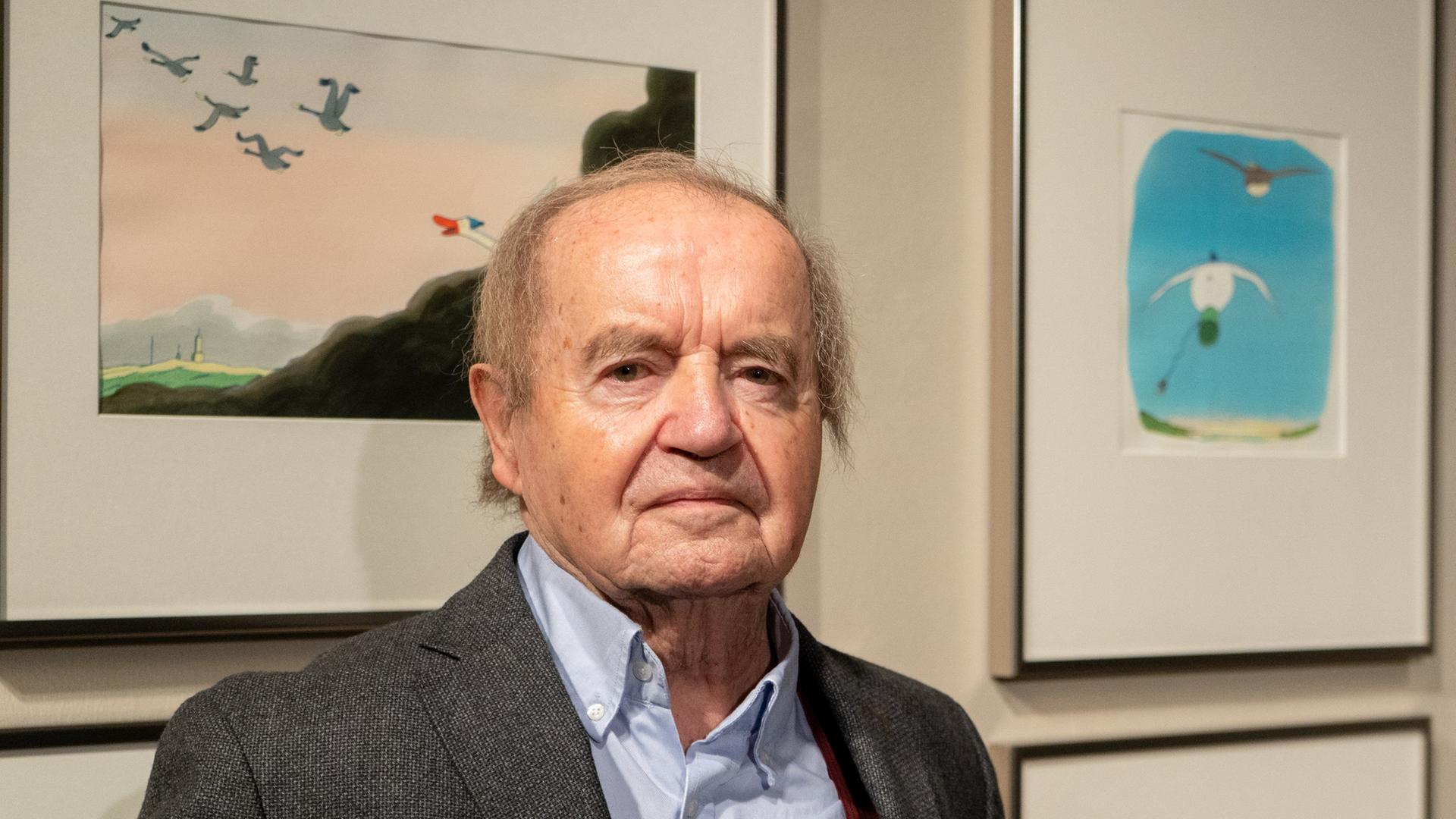 Karikaturist Hans Traxler in Frankfurt gestorben