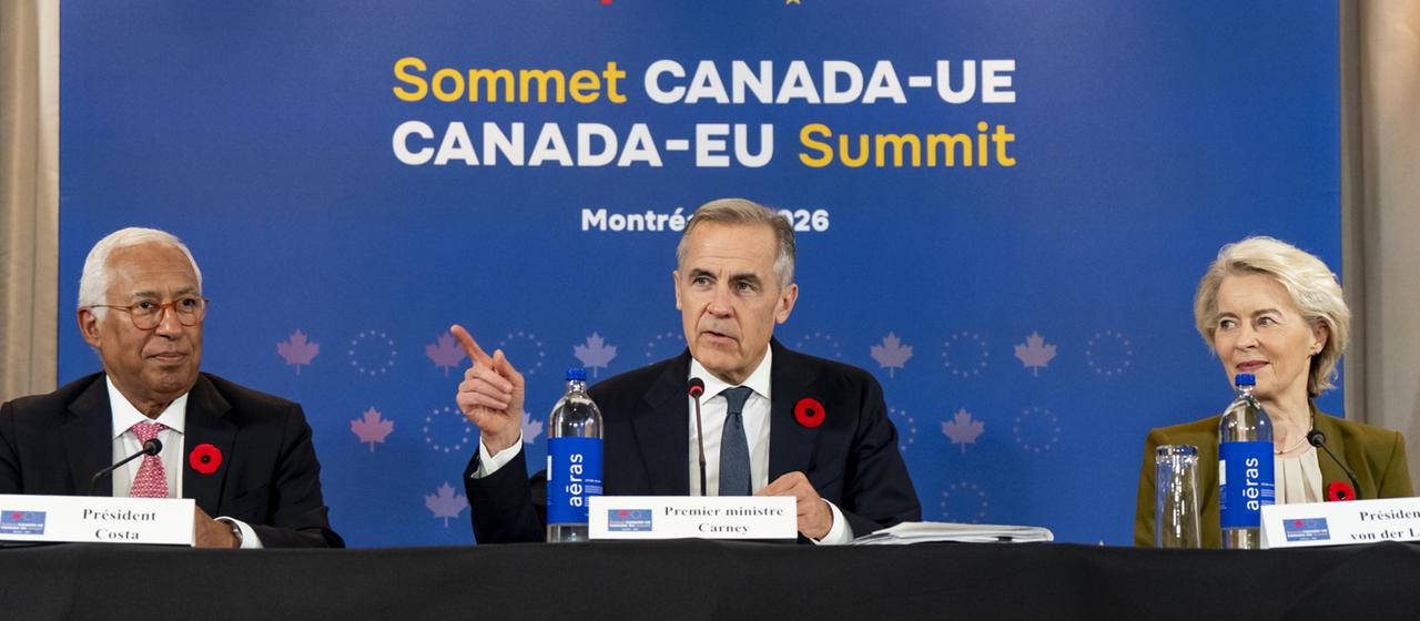 Carney beim EU-Kanada-Gipfel in Montreal