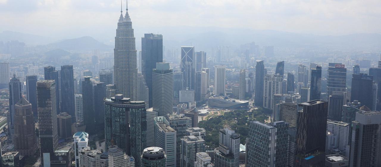 Die Innenstadt von Kuala Lumpur in Malaysia. | REUTERS Die Innenstadt von Kuala Lumpur in Malaysia.