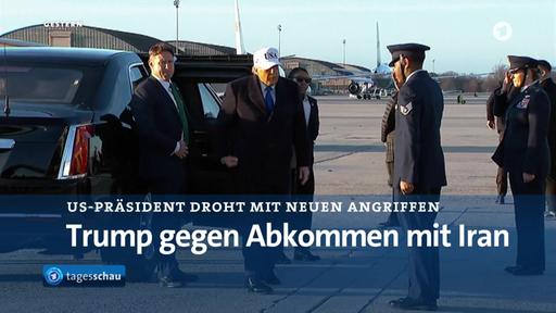 US-Präsident Trump gegen Abkommen mit Iran