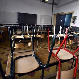 Ein leeres Klassenzimmer