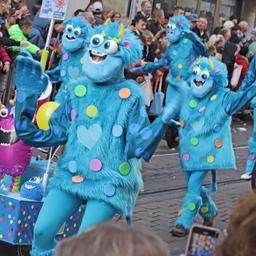 Freimarktsumzug 2024 zieht durch die Obernstraße in Bremen