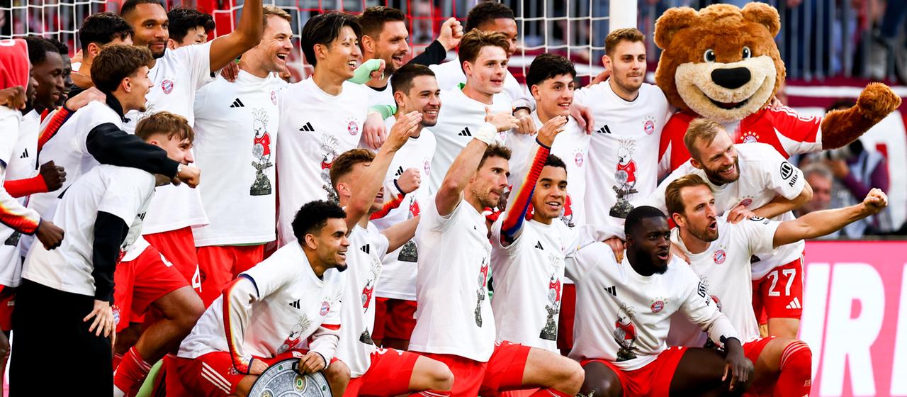 FC Bayern ist erneut deutscher Fußball-Meister