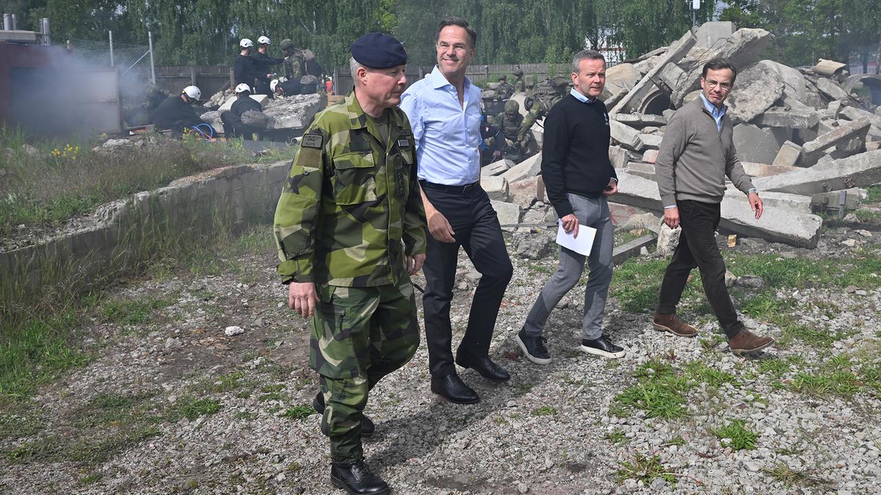 NATO-Außenminister beraten in Schweden über Ukraine-Unterstützung