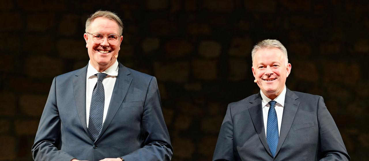 Alexander Schweitzer und Gordon Schnieder