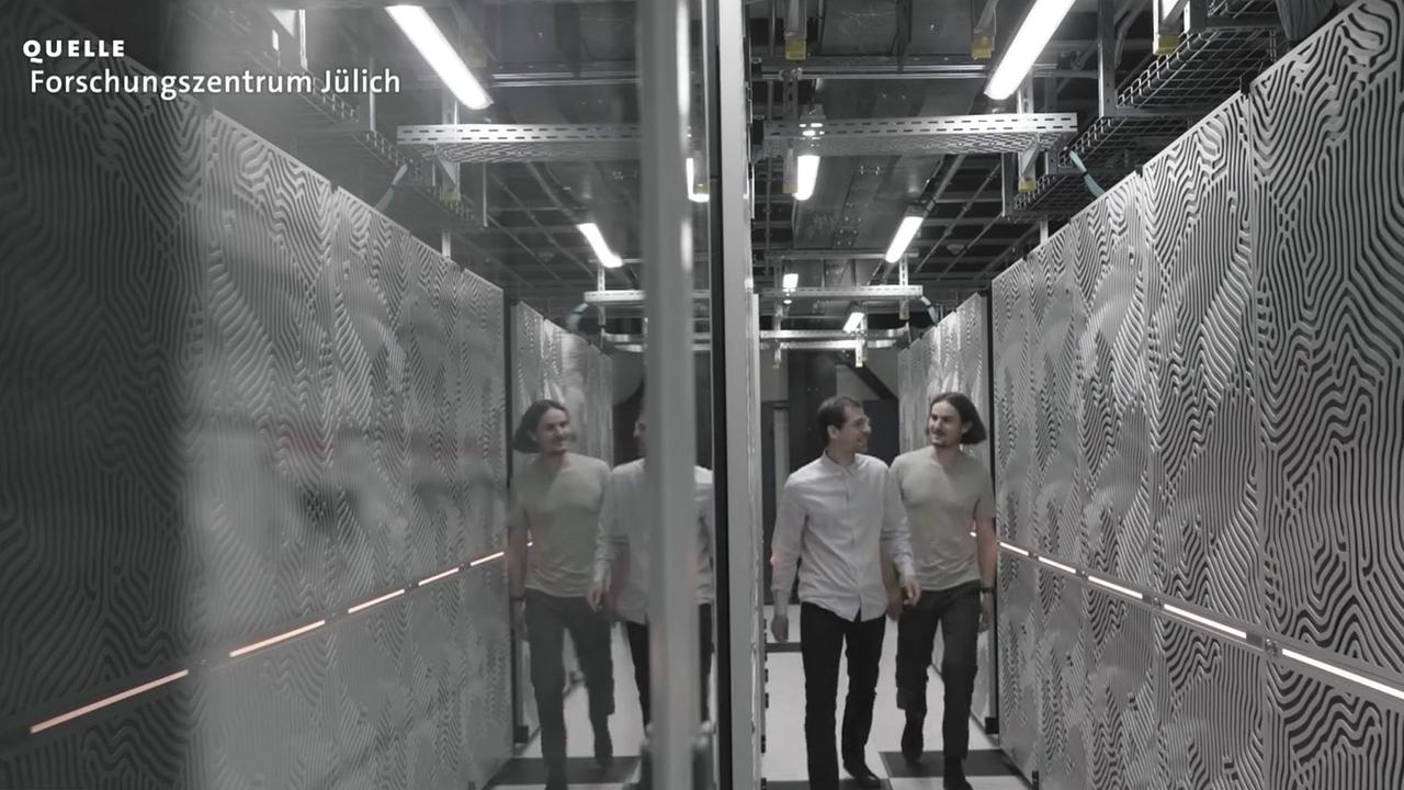 Schnellster Computer Europas in Jülich