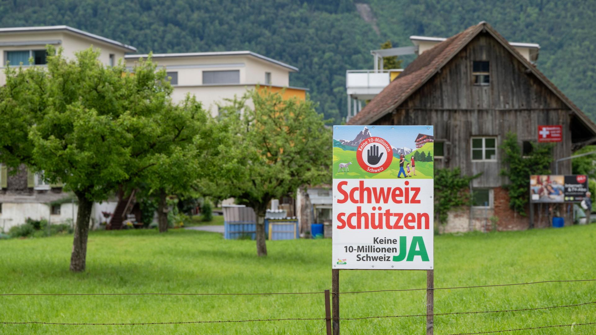 Ein Plakat der Initiative 