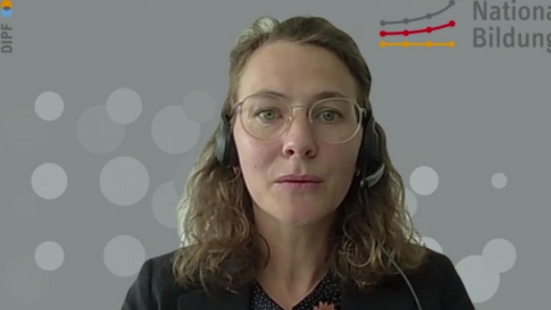 Josefine Lühe, Leibniz-Institut für Bildungsforschung, zum nationalen Bildungsbericht