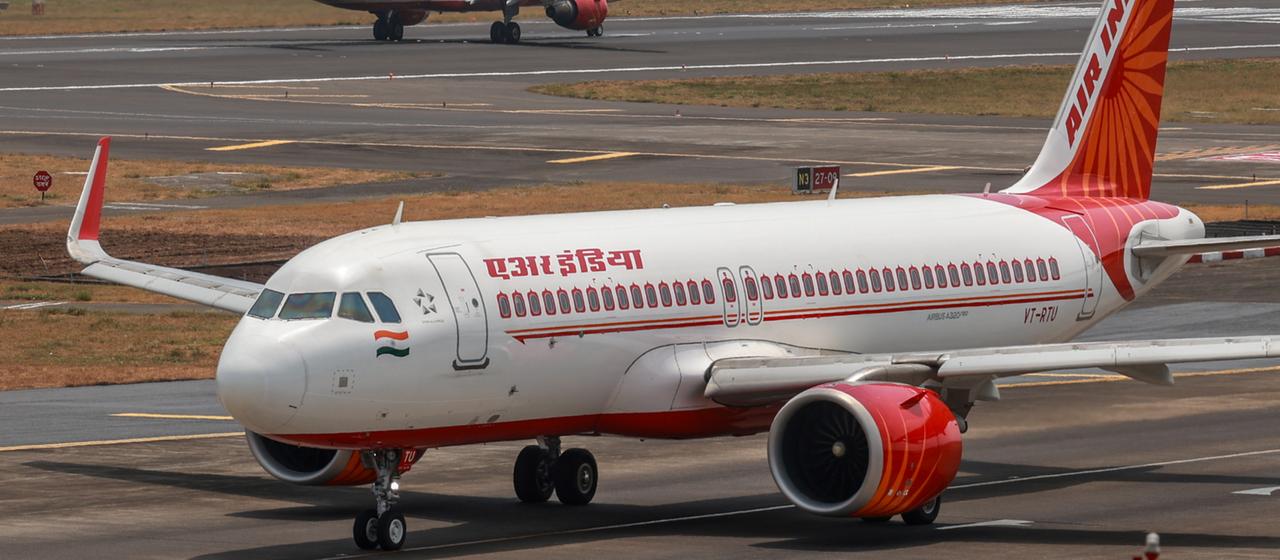 Flugzeuge der Fluggesellschaft Air India.