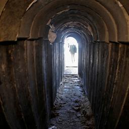 Einblick in einen Tunnel im Gaza-Streifen