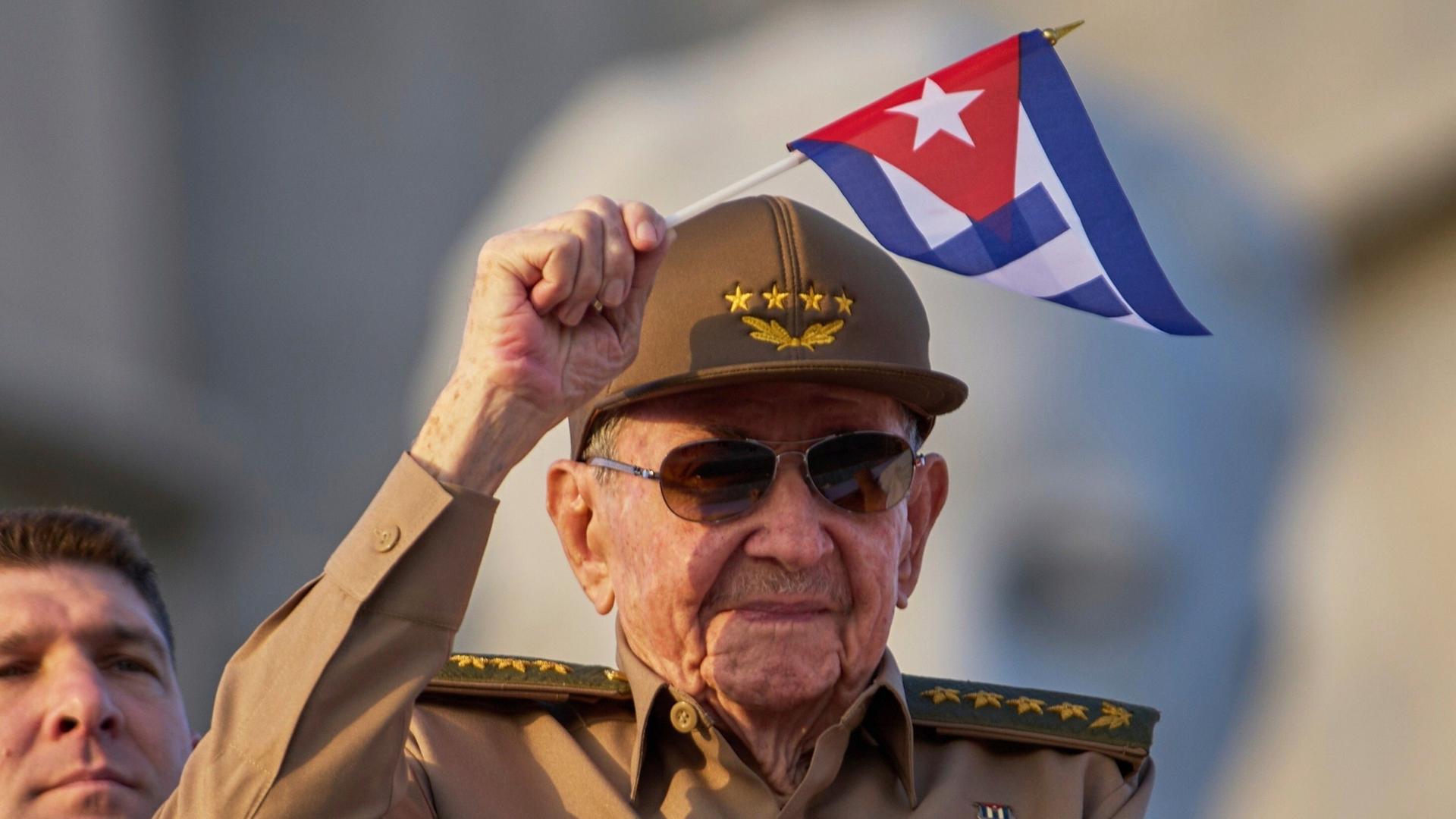 Raúl Castro (Archivbild: 1. Mai 2025) | AP Photo/Ramon Espinosa