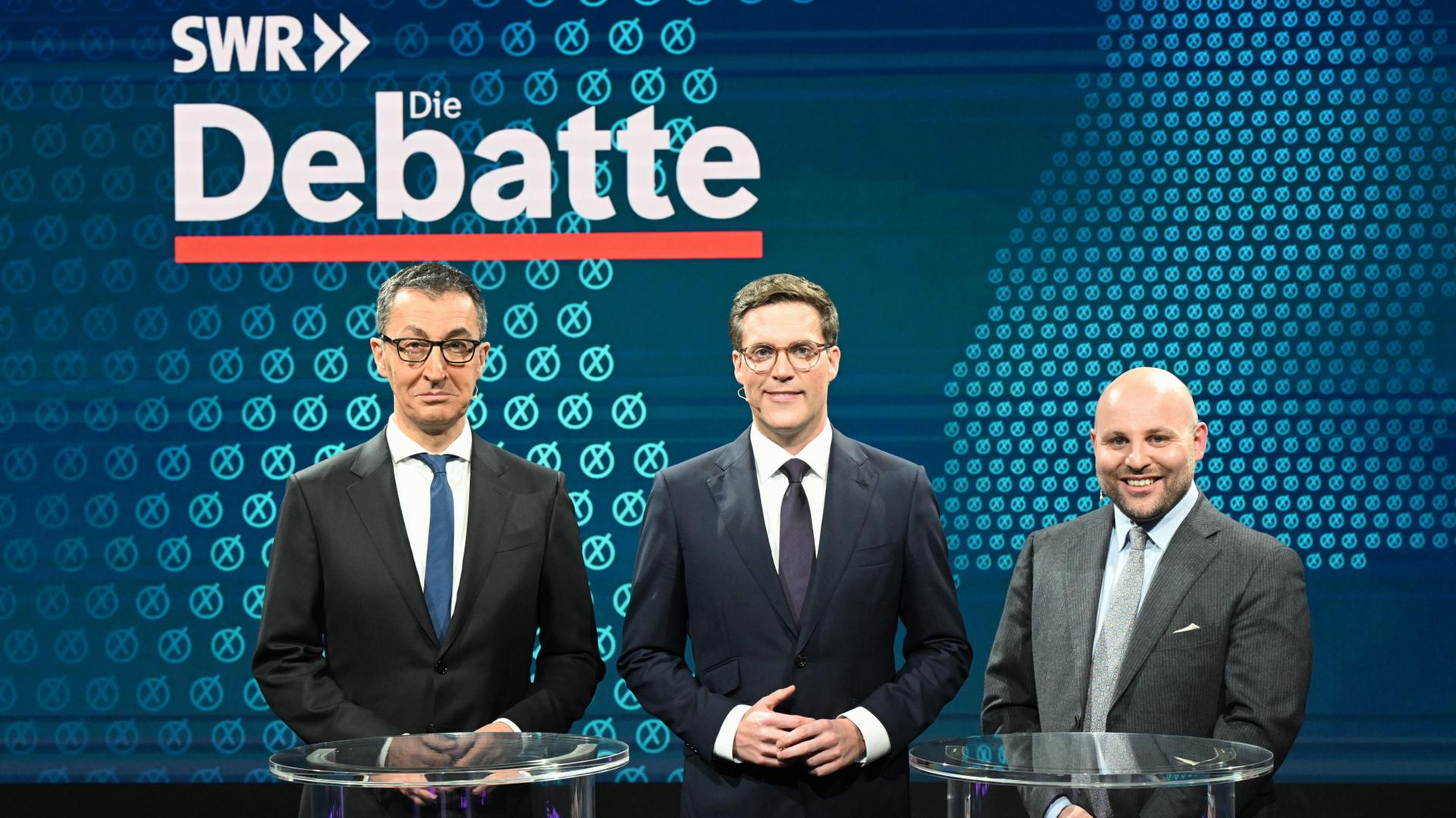 Cem Ãzdemir, Manuel Hagel und Markus Frohnmaier | Bernd WeiÃbrod/dpa