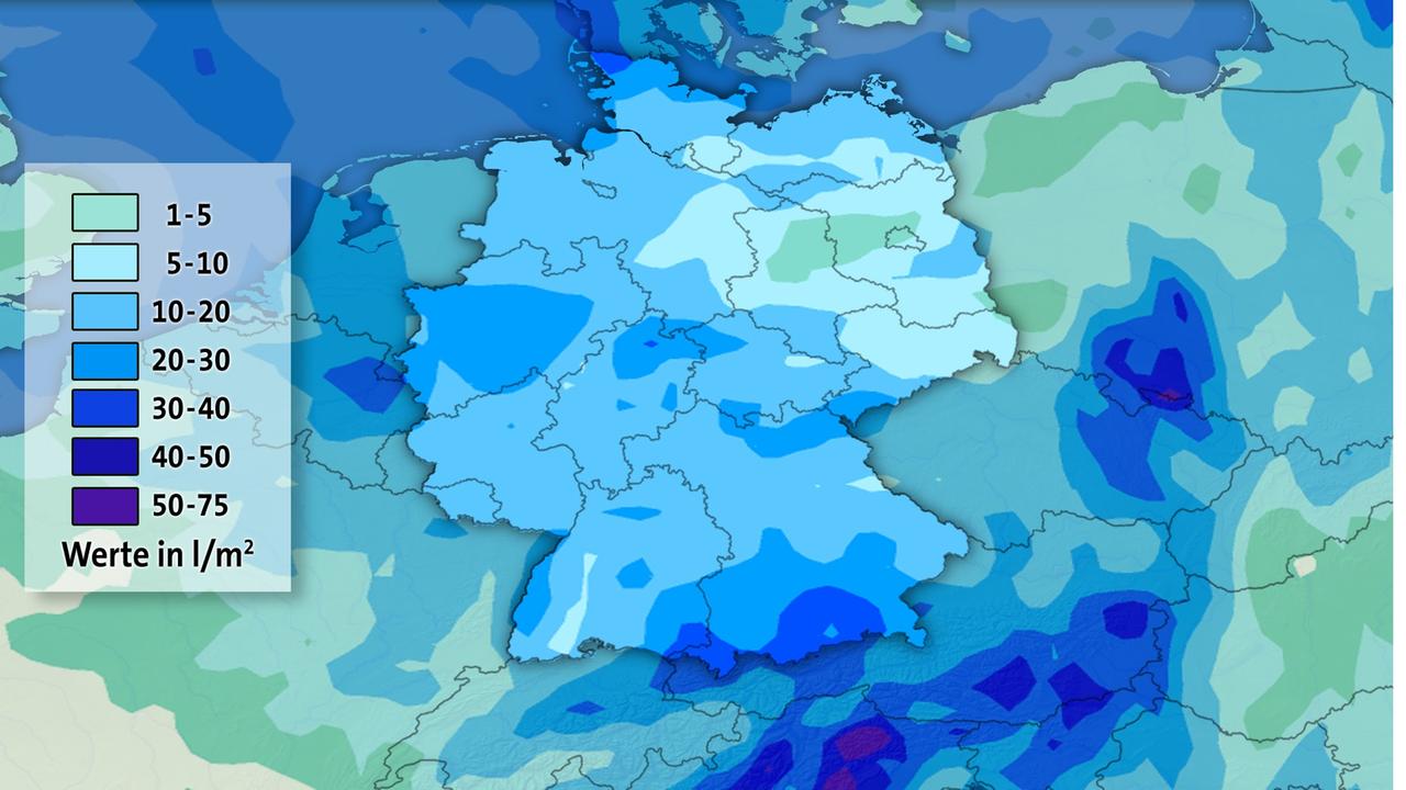 Wetterthema: Regen bis Ende der Woche