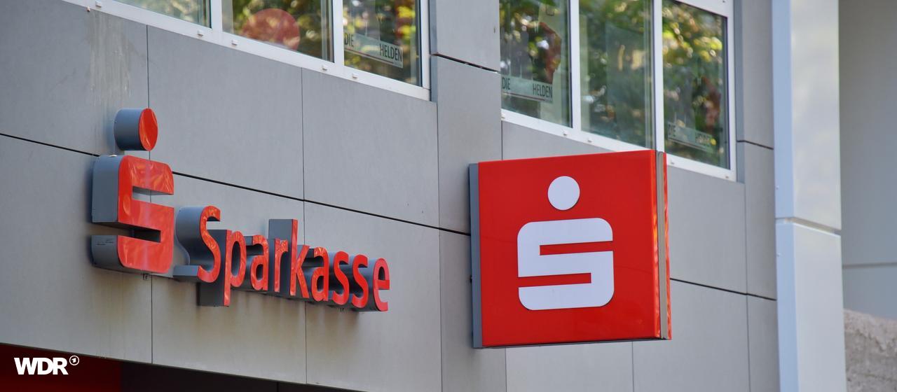 Eine Sparkassenfiliale
