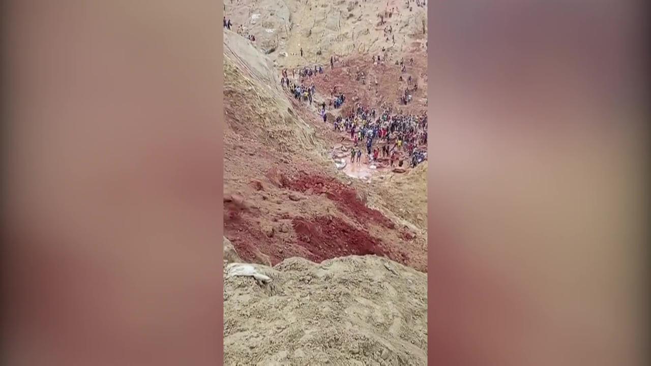 Mehr als 100 Tote bei Einsturz von Goldmine in Zentralafrika