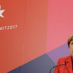 Kanzlerin Angela Merkel auf dem EU-Gipfel in Valletta