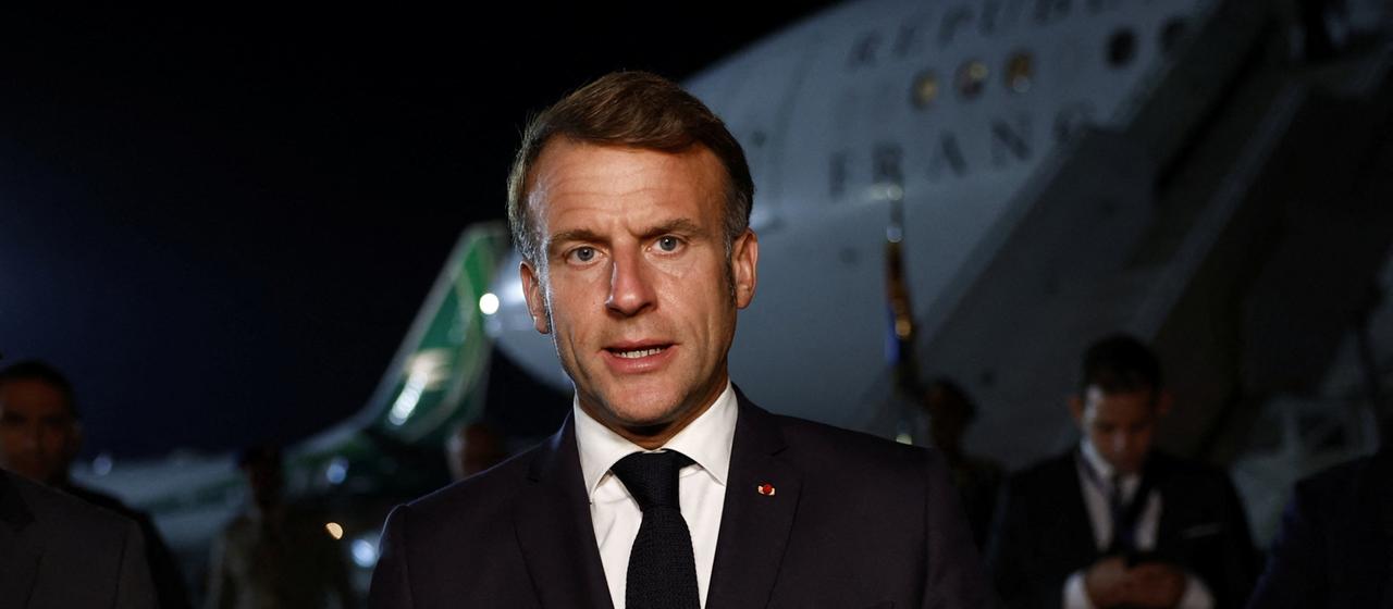 Emmanuel Macron | Yoan Valat/Pool via REUTERS Emmanuel Macron