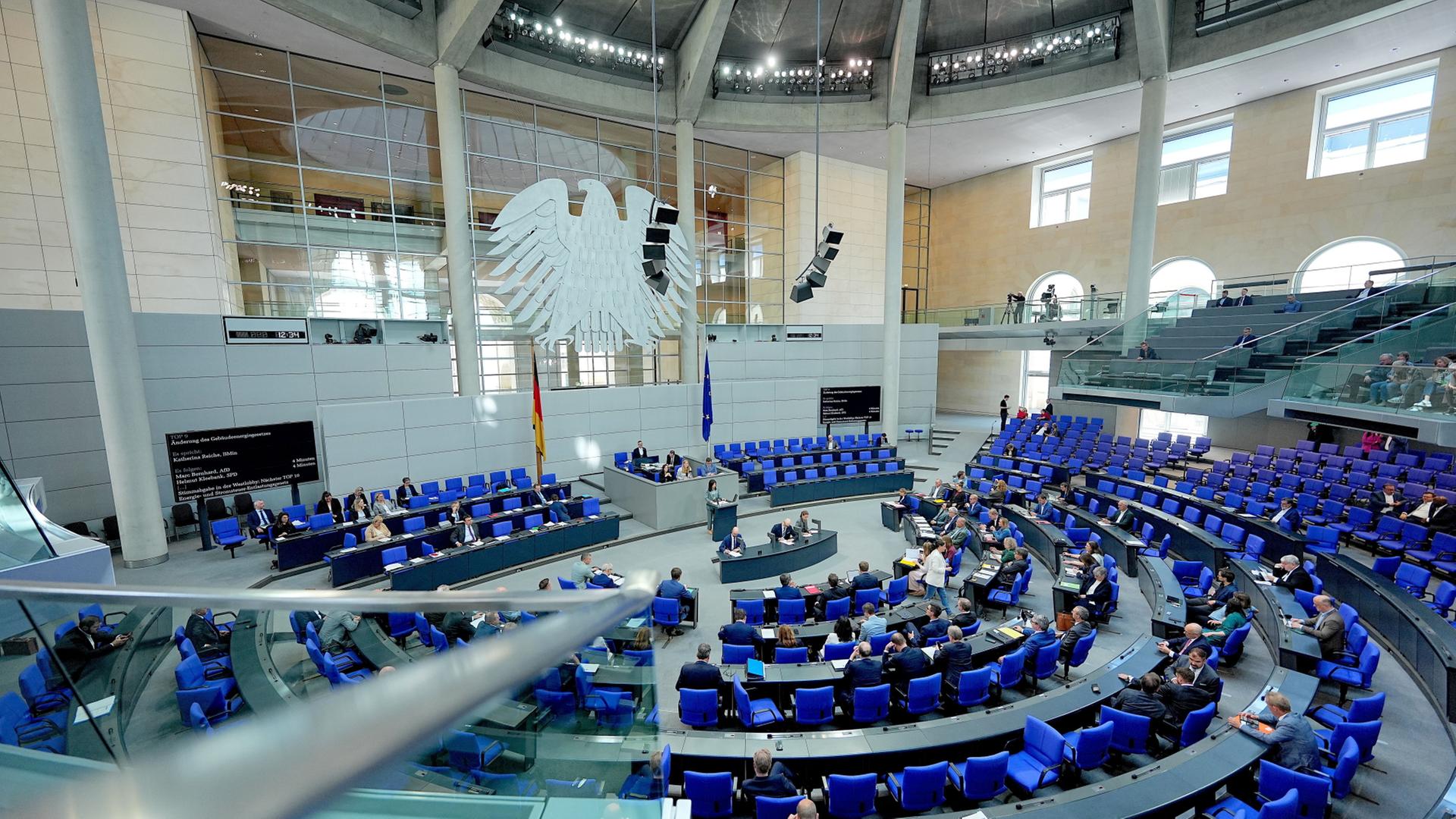 Blick in den Bundestag | Michael Kappeler/dpa