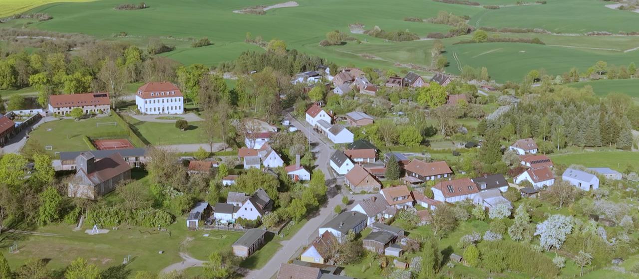 Blick auf den Ort Gerswalde.