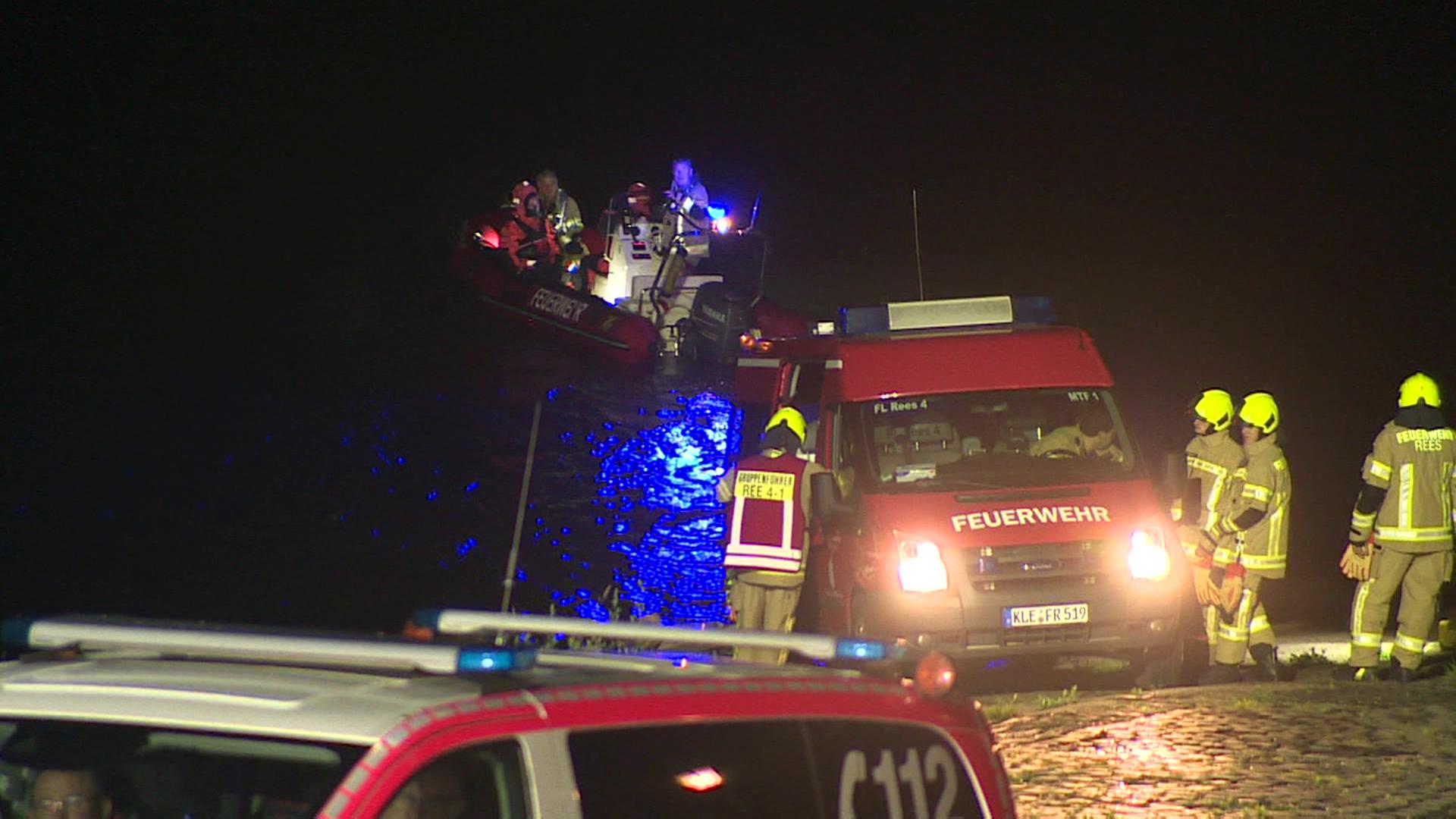 Junge angeblich in Rhein bei Rees gefallen