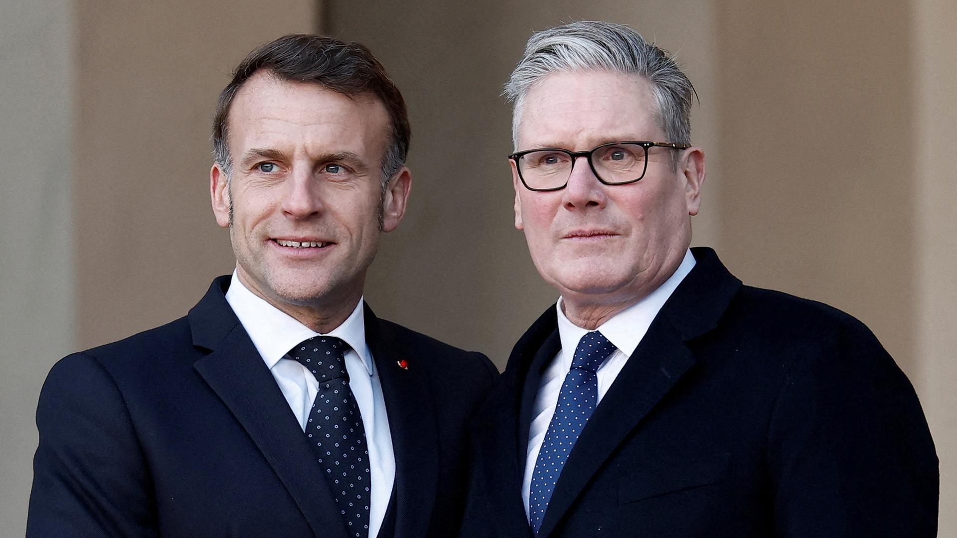 Emmanuel Macron und Keir Starmer | REUTERS