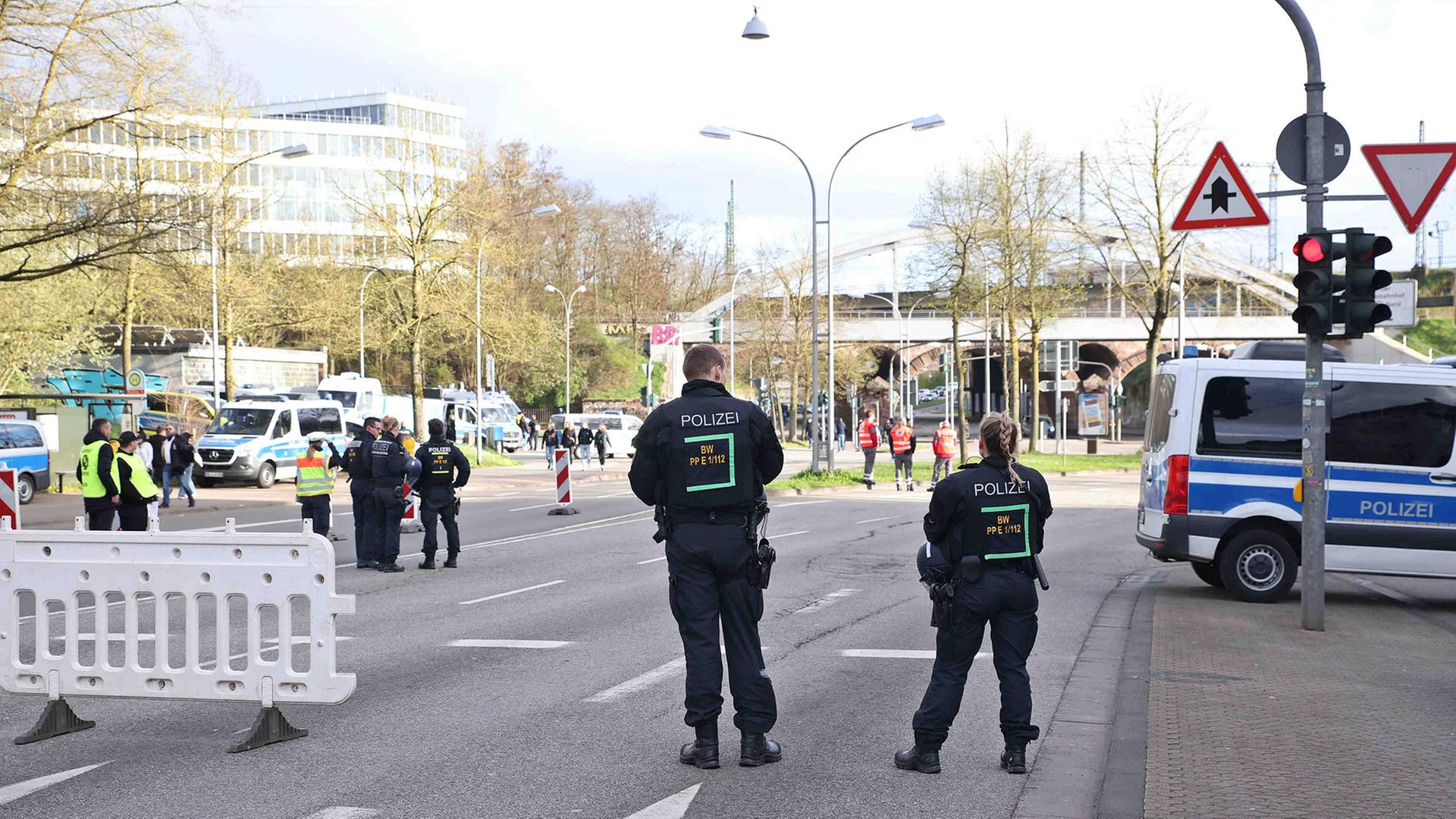 Polizei sperrt Camphauser Straße für Saarbrücken-Heimspiel gegen Hertha BSC