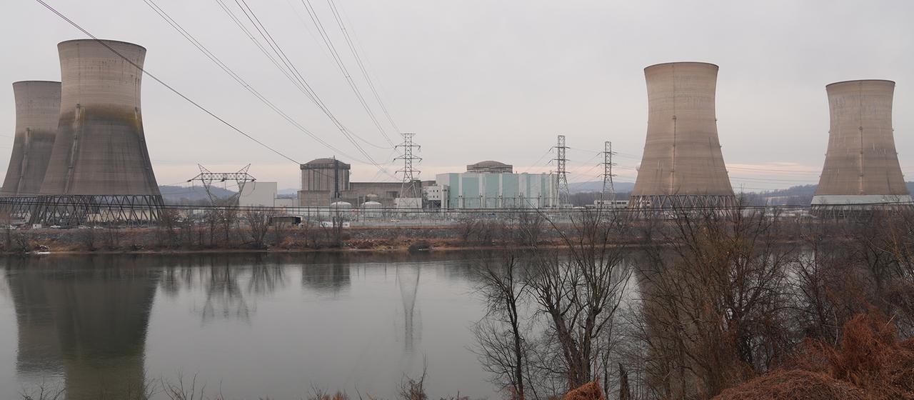 Das stillgelegte Kernkraftwerk Three Mile Island