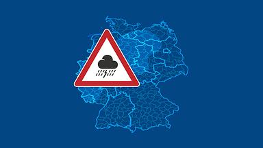 Unwetterkarte Deutschland