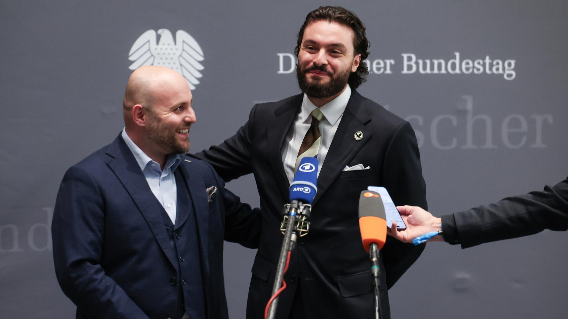 Markus Frohnmaier und Stefano Forte | EPA