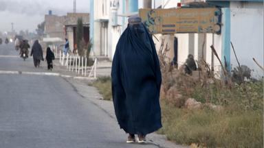 Straßenszene im afghanischen Kandahar