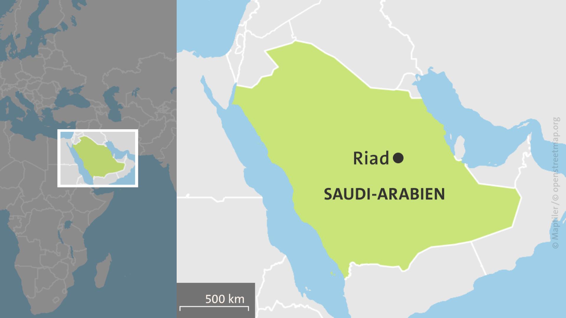 Riad erneut von Explosionen erschüttert - Abschuss von Rakete gemeldet